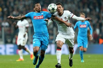&nbsp;Napoli-Besiktas Uefa (Afp)