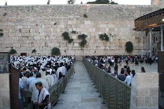 &nbsp;Gerusalemme Muro del pianto (Afp)