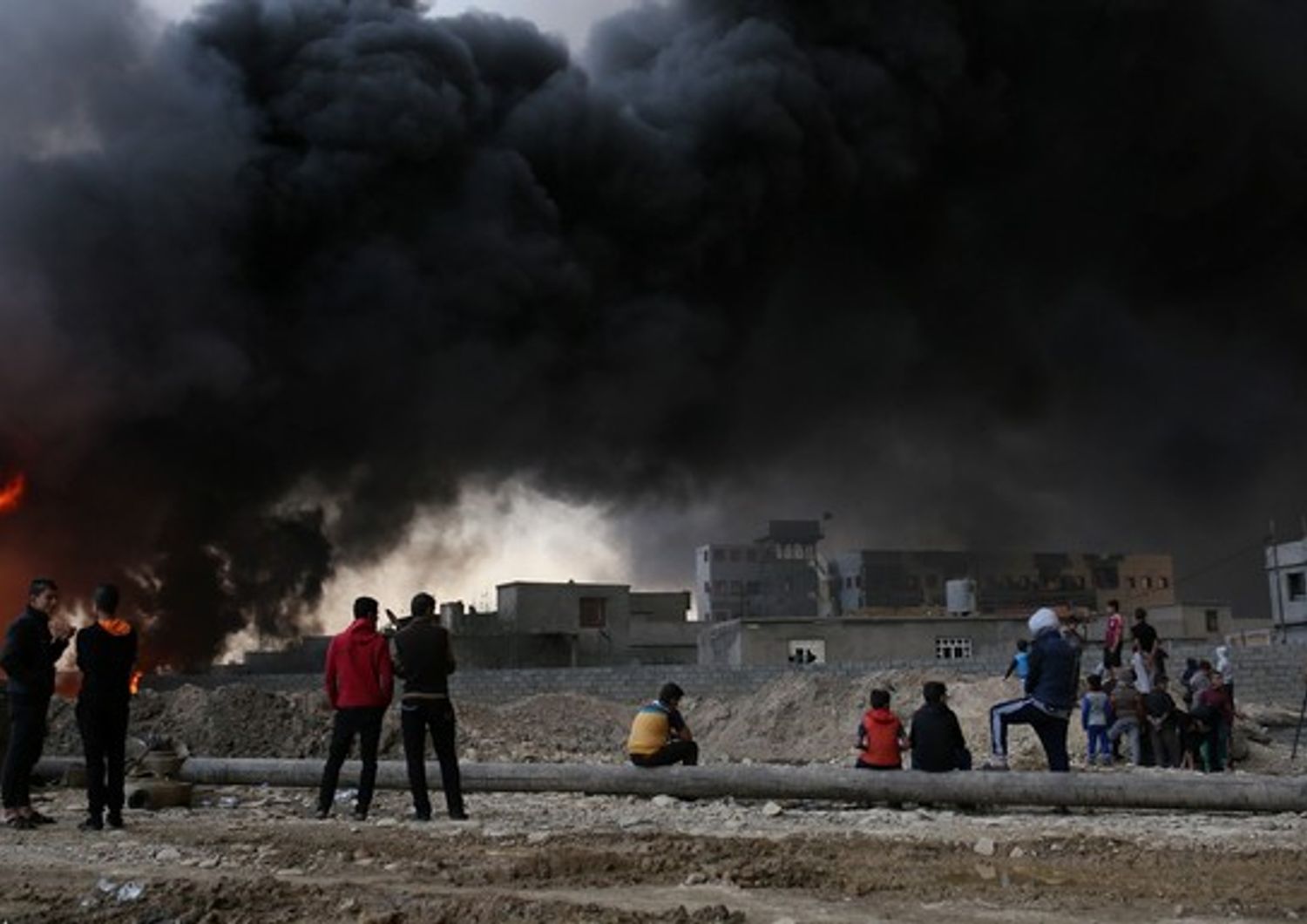 &nbsp;Mosul sfollati (afp)