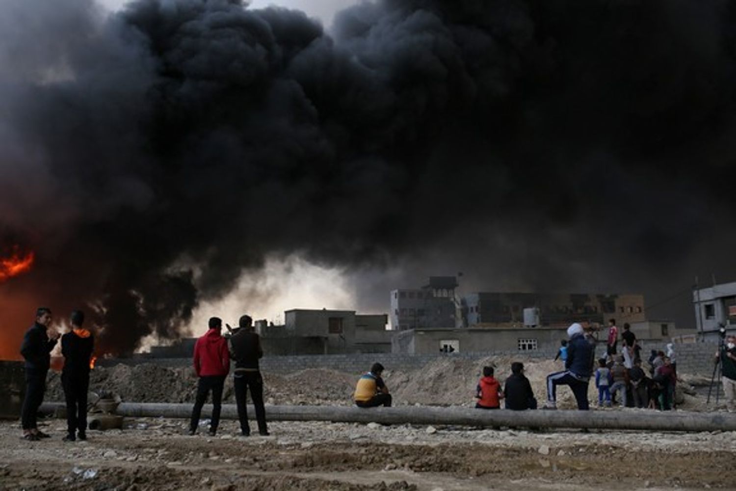 &nbsp;Mosul sfollati (afp)
