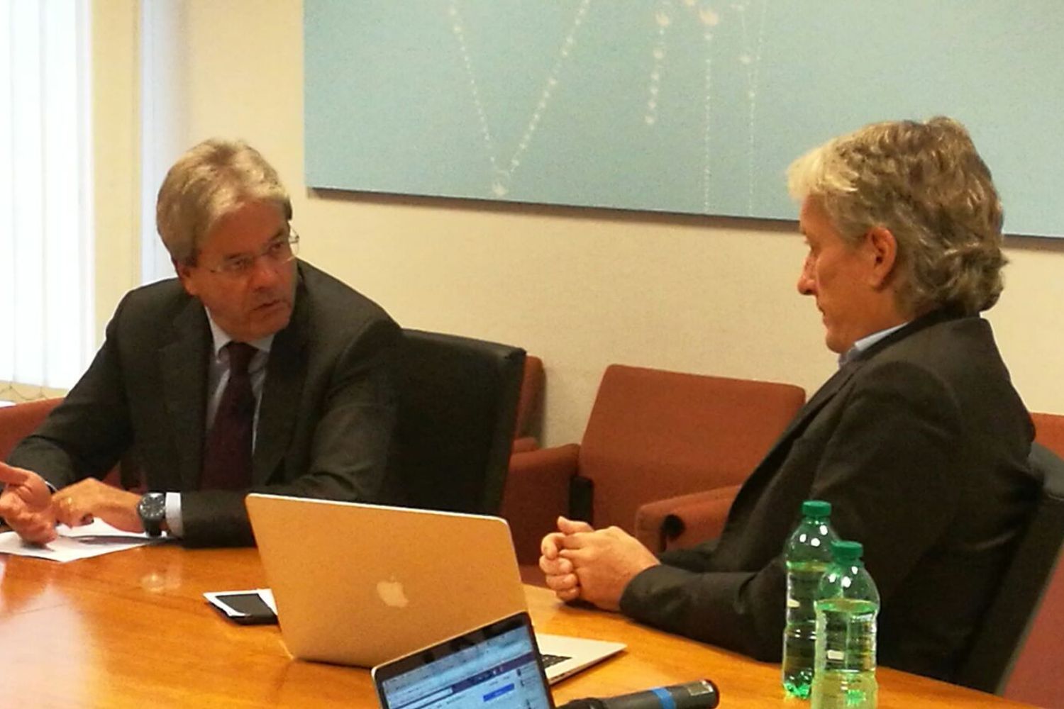 Intervista Gentiloni in Agi Riccardo Luna&nbsp;