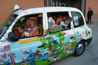 il taxi di zia Caterina, Visso (foto Vincenzo Castellano Agi) 4 novembre 2016&nbsp;