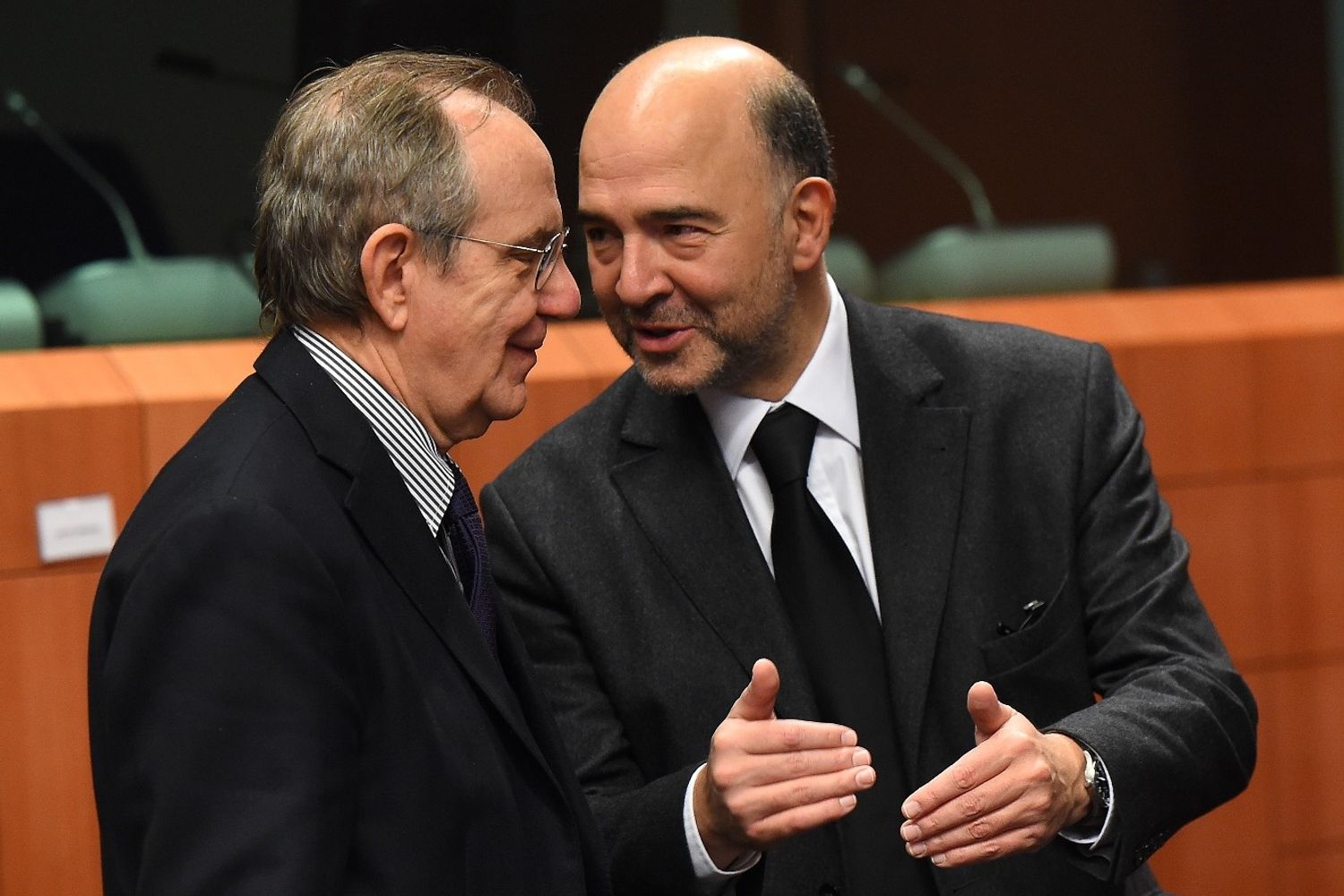 Padoan Moscovici (afp)