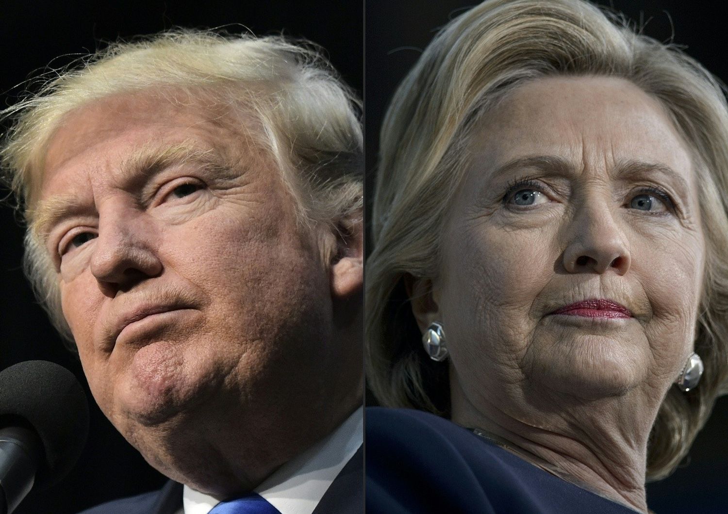 &nbsp;usa 2016 elezioni presidenziali clinton trump (afp)