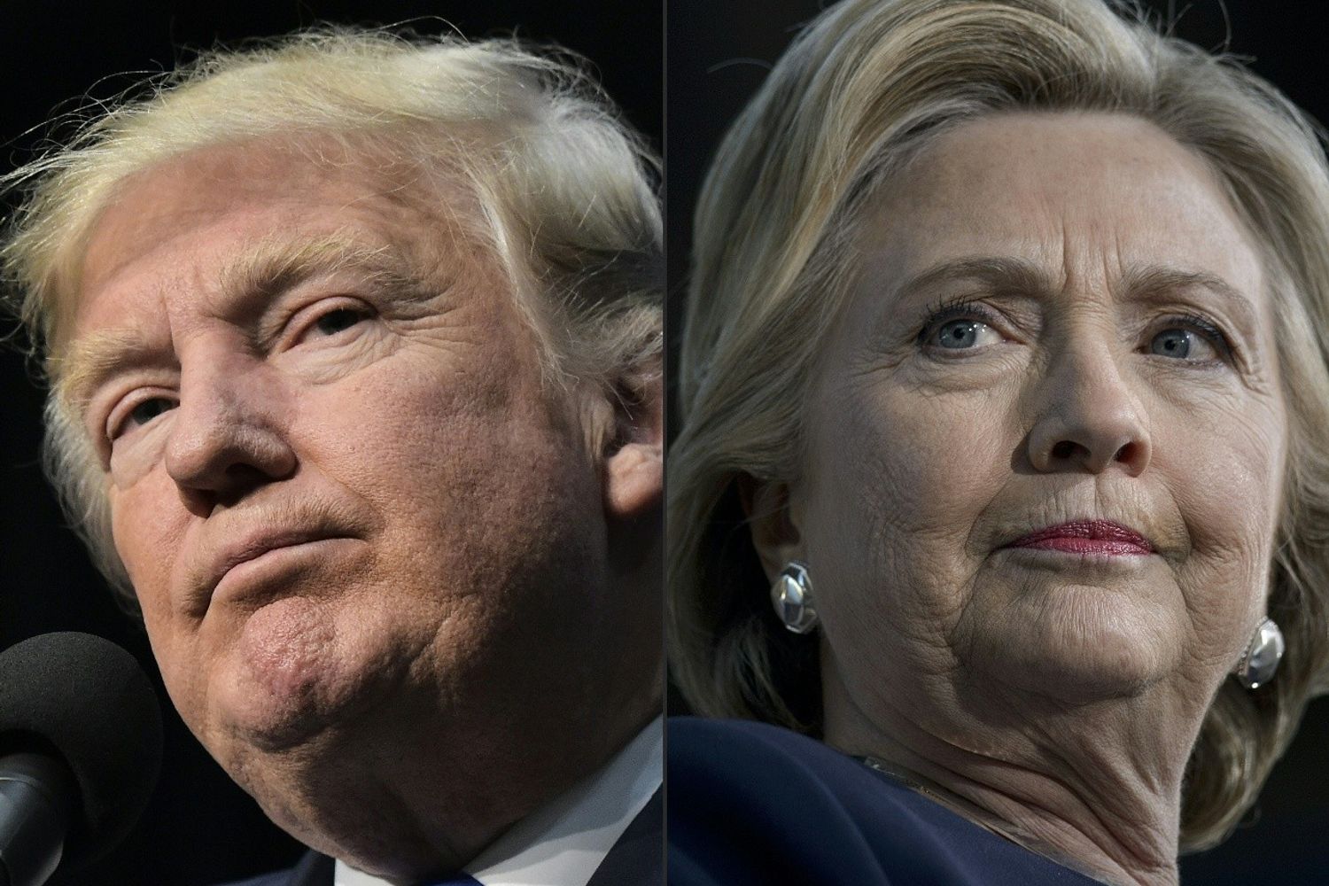 &nbsp;usa 2016 elezioni presidenziali clinton trump (afp)