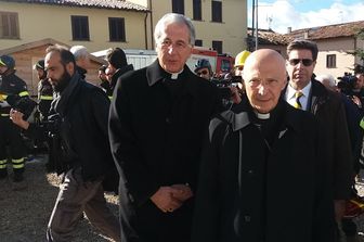 &nbsp;Terremoto sisma Marche San Pellegrino di Norcia Bagnasco (foto di Marco Traini, Agi) -11-2016