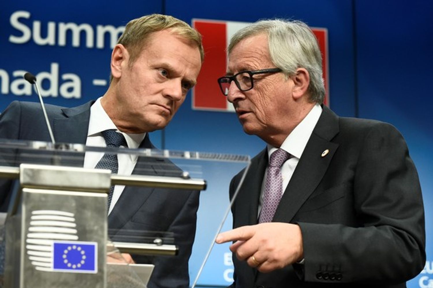 &nbsp;Tusk Juncker (afp)