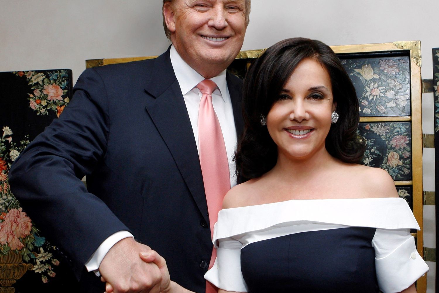 Trump e Mirigliani (foto Vincenzo Castellano) 10 novembre 2016&nbsp;