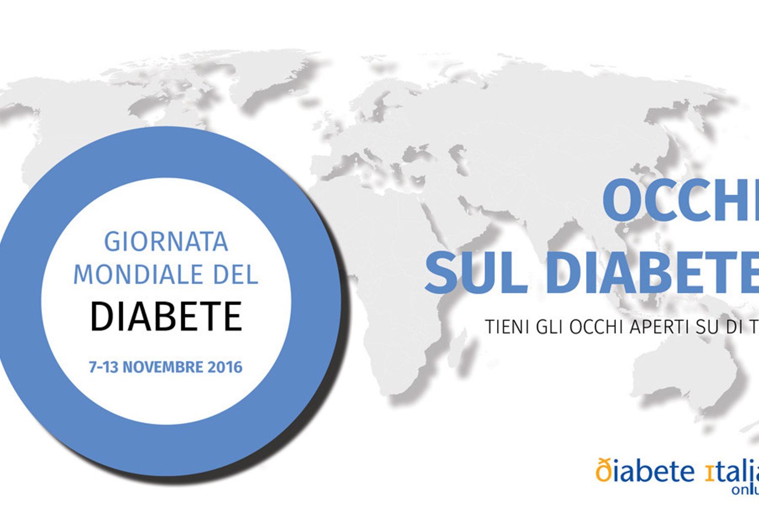 &nbsp;Giornata mondiale del diabete - Occhi sul diabete (sito)