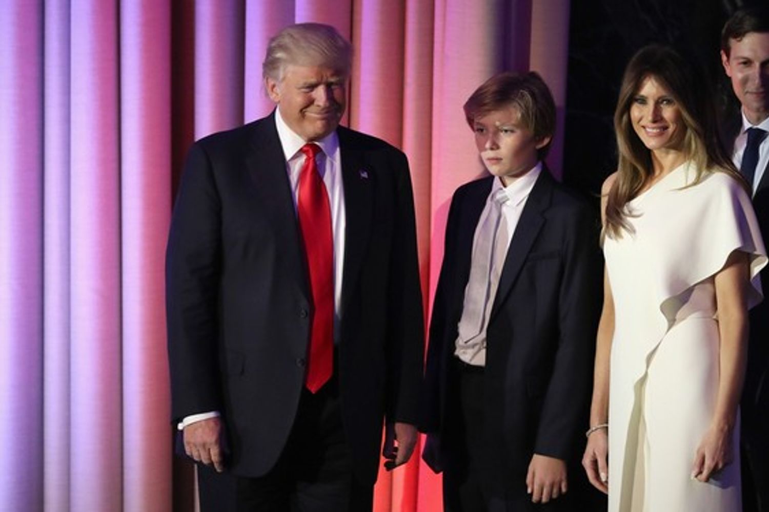 &nbsp;Donald Melania Barron Trump (afp)