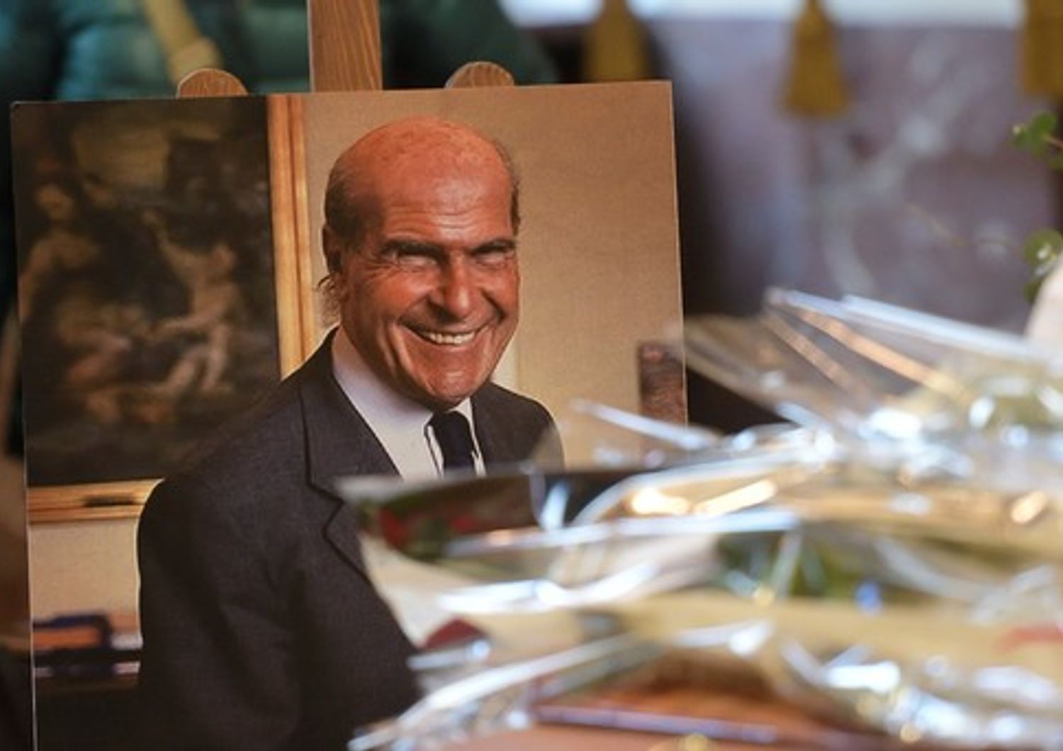 &nbsp;Umberto Veronesi camera ardente funerali palazzo marino (agf)