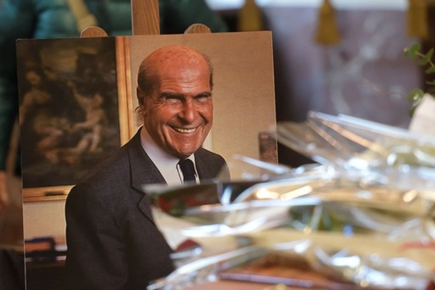 &nbsp;Umberto Veronesi camera ardente funerali palazzo marino (agf)