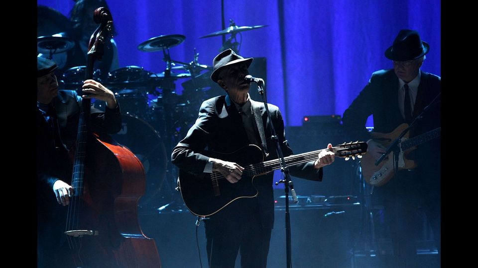 Leonard Cohen performs at the Beacon Theatre 19 febbraio &nbsp;2009 a New York City (Afp)