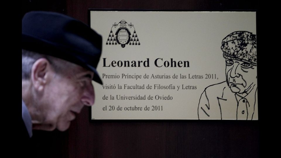 Una mostra sul poeta, scrittore e cantante canadese Leonard Cohen,&nbsp;&nbsp;13 Luglio 2016-13 agosto 2016 Montreal.&nbsp;(Afp)