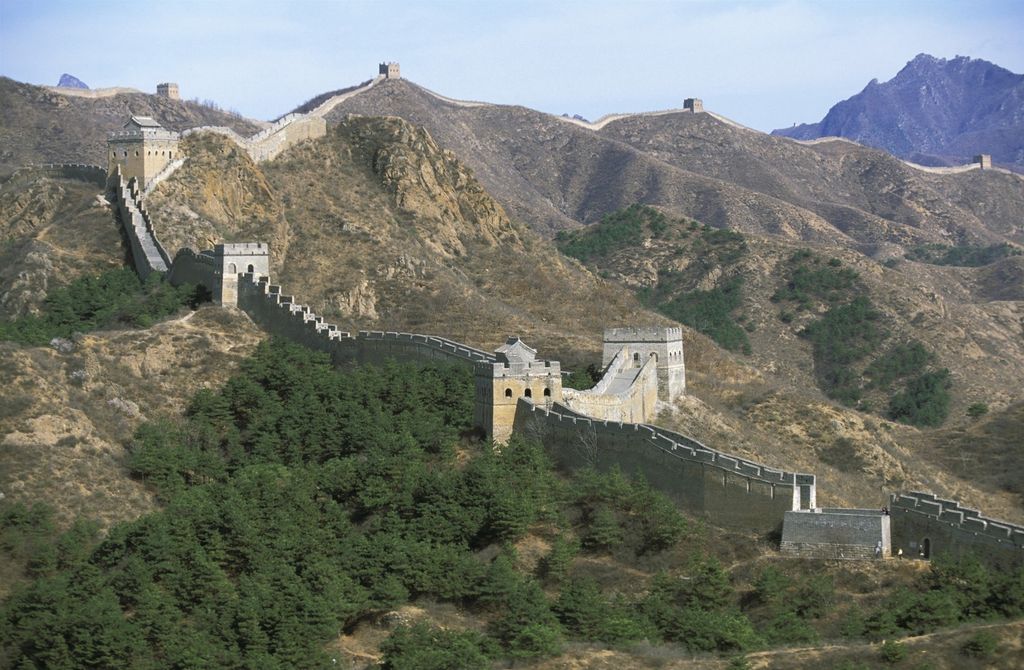 &nbsp;Grande muraglia cinese (Afp)