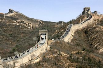 &nbsp; Grande muraglia cinese (Afp)