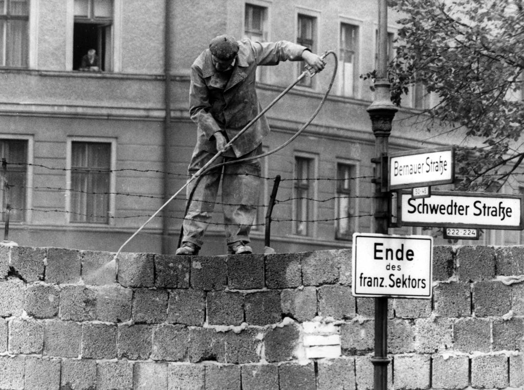 &nbsp;Muro di Berlino (Afp)