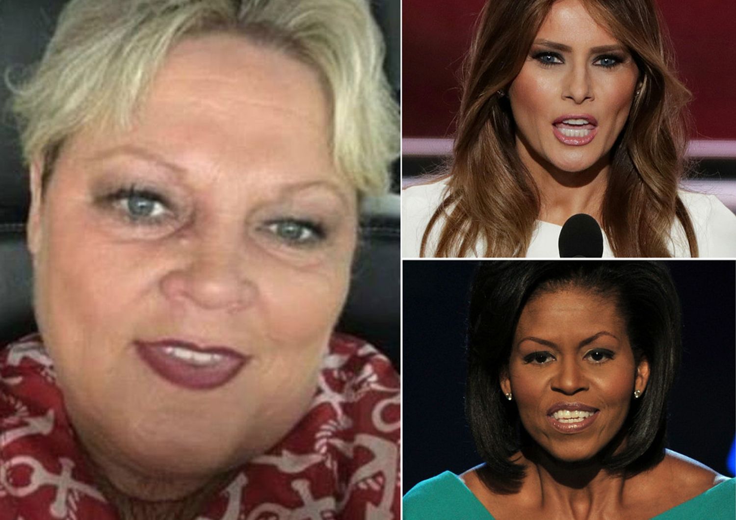 Pamela Ramsey Taylor Melania Trump Michelle Obama