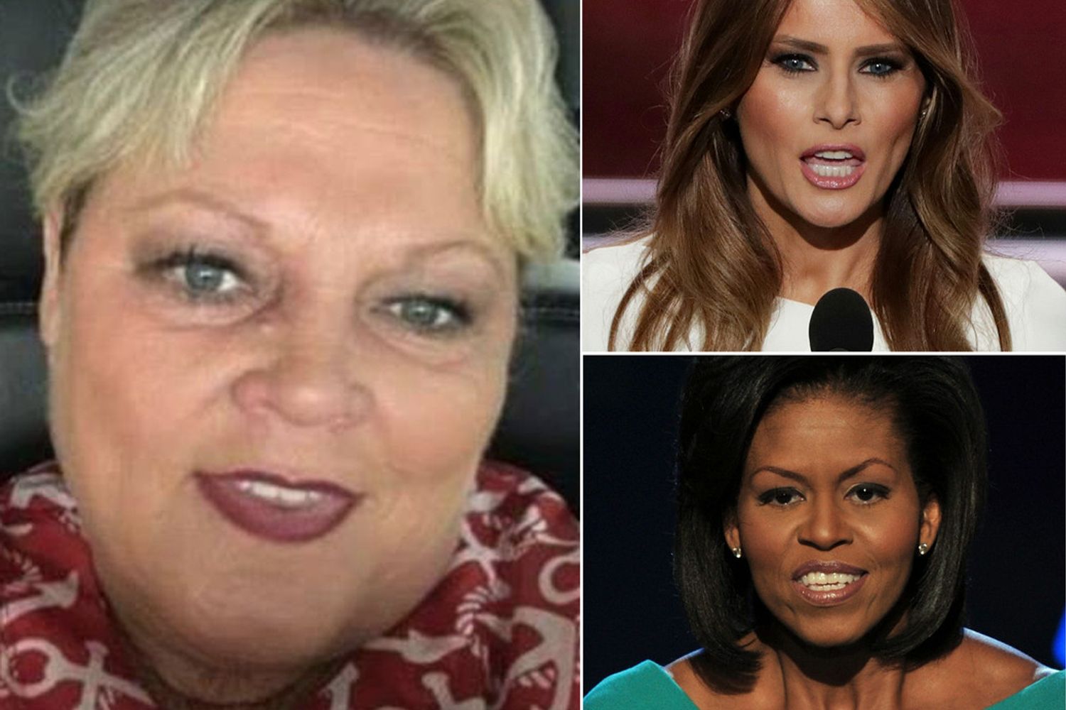 Pamela Ramsey Taylor Melania Trump Michelle Obama
