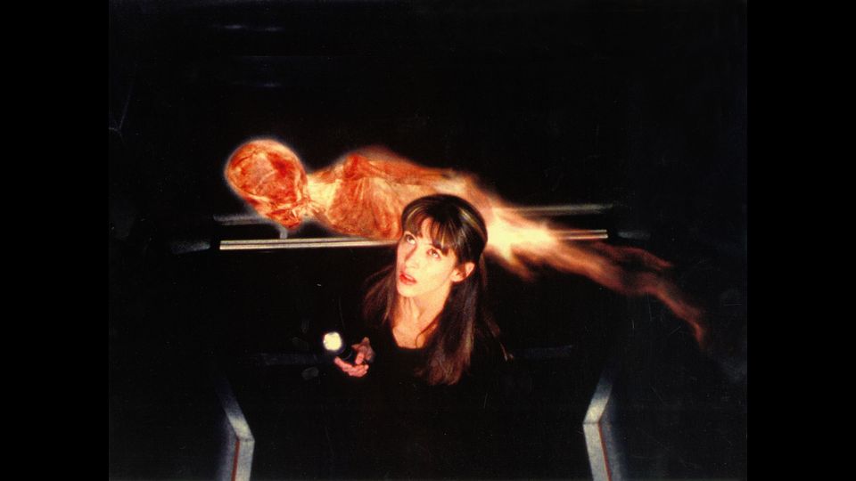 Sophie Marceau in Belph&eacute;gor - Le fant&ocirc;me du Louvre di Jean-Paul Salom&eacute;, 2000  (Afp)&nbsp;