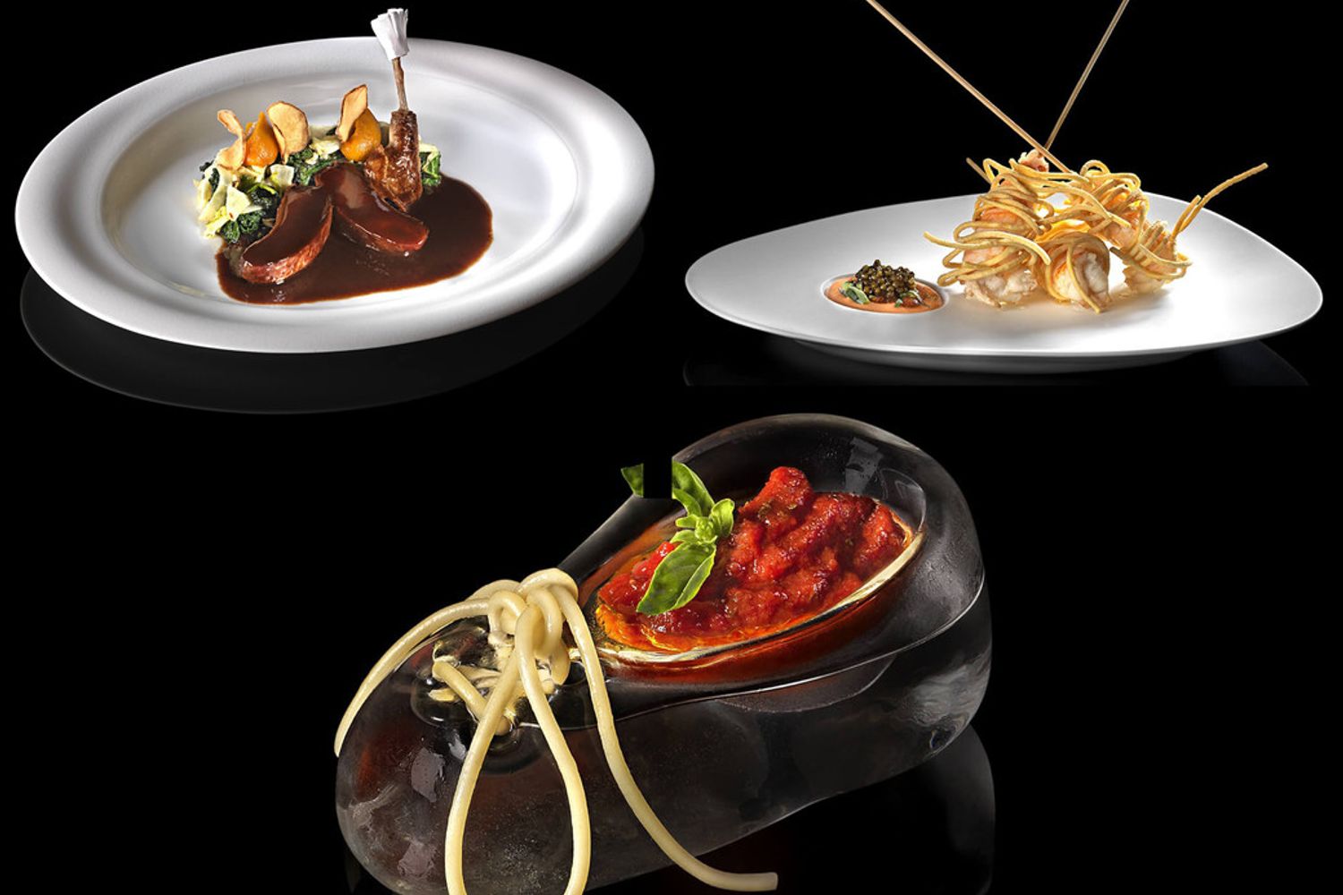 &nbsp; &nbsp;Piatti ristoranti tre stelle Guida Michelin