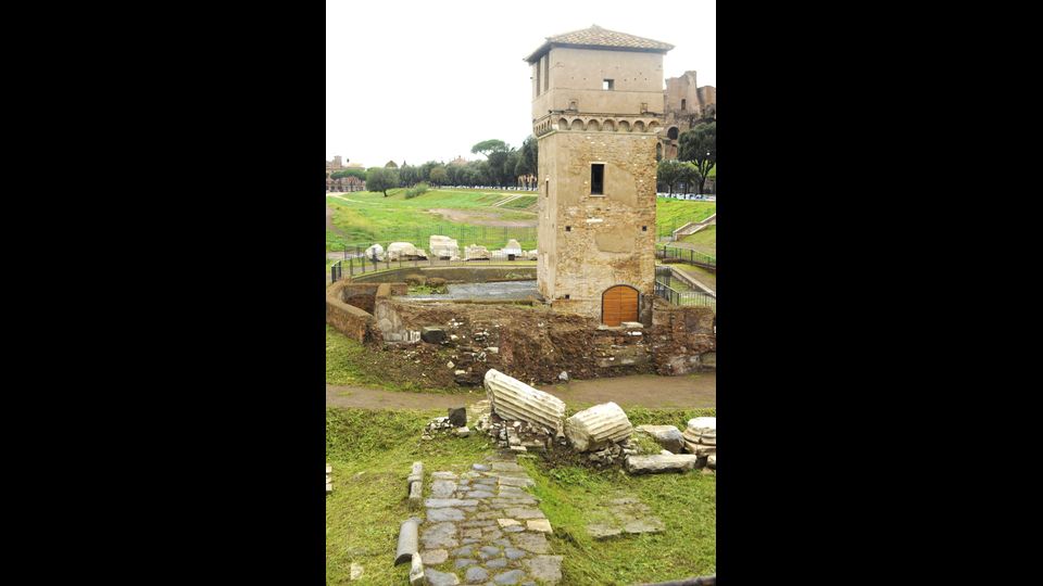 &nbsp; &nbsp;L'area archeologica del&nbsp;Circo Massimo