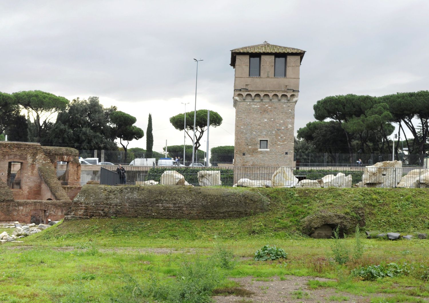 &nbsp; L'area archeologica del&nbsp;Circo Massimo