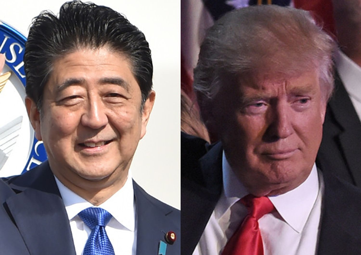 Donald Trump - Shinzo Abe, primo ministro Giapponese (afp)&nbsp;