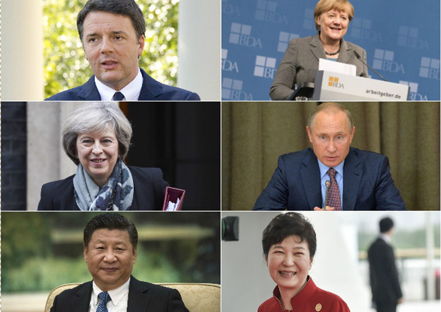 Da Putin a Renzi, ecco i 29 leader che hanno parlato con Trump