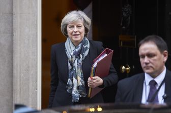 &nbsp;Theresa May (Afp)