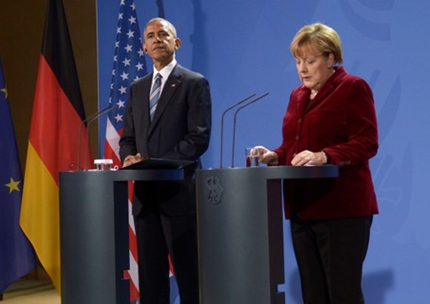 &nbsp;Merkel Obama su clima (afp)