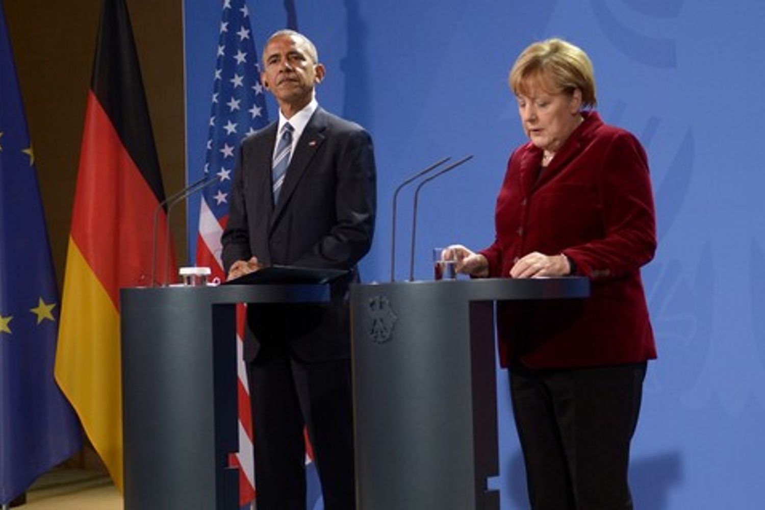 &nbsp;Merkel Obama su clima (afp)