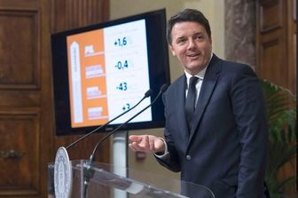 Renzi a 1000 giorni governo (foto da Palazzo Chigi)&nbsp;
