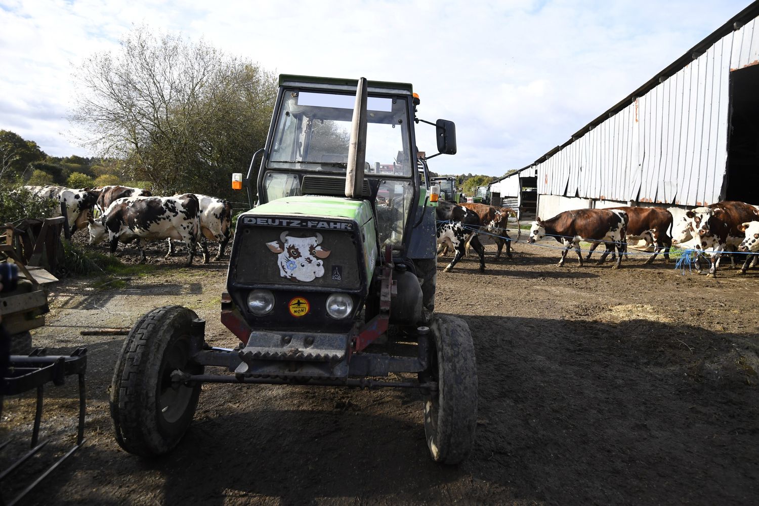 trattore agricolo (afp)&nbsp;