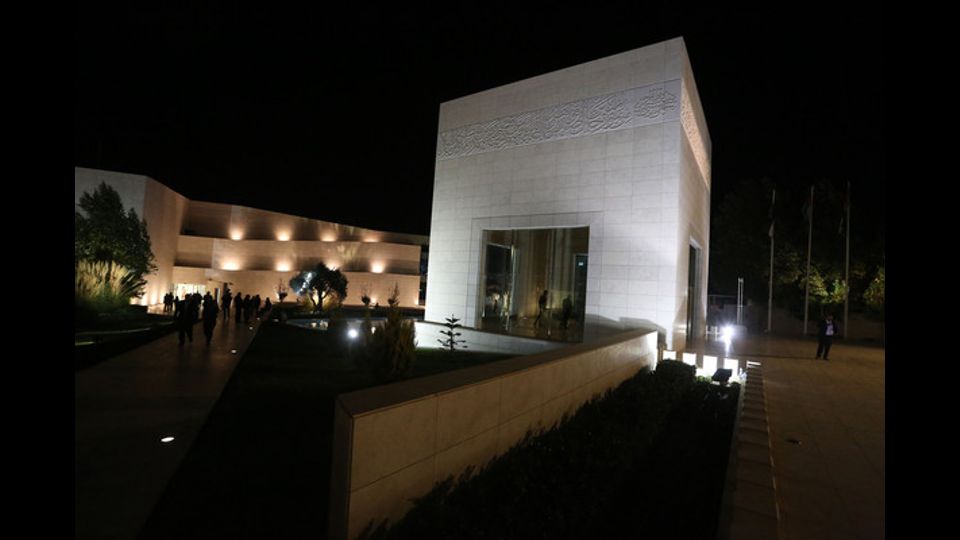 Il Museo Yasser Arafat a Ramallah (Afp)&nbsp;