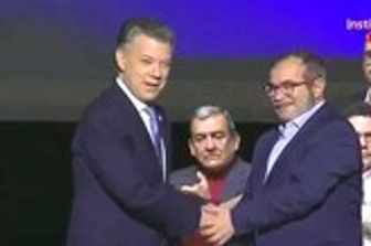 &nbsp;accordo pace farc santos colombia