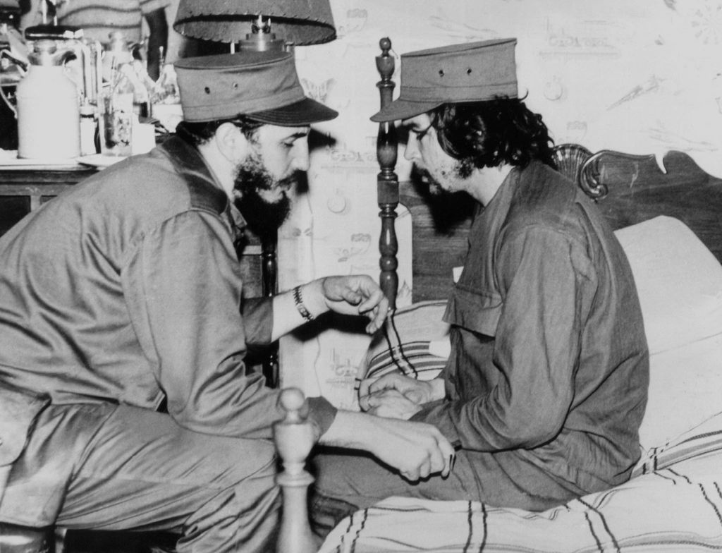 Fidel Castro con Che Guevara (Afp)&nbsp;
