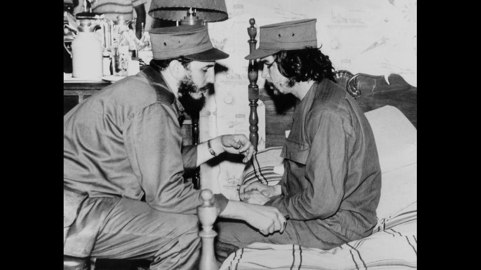 Fidel Castro con Che Guevara (Afp)&nbsp;