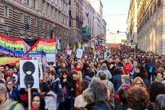 &nbsp;Manifestazione contro violenza donne (foto facebook)