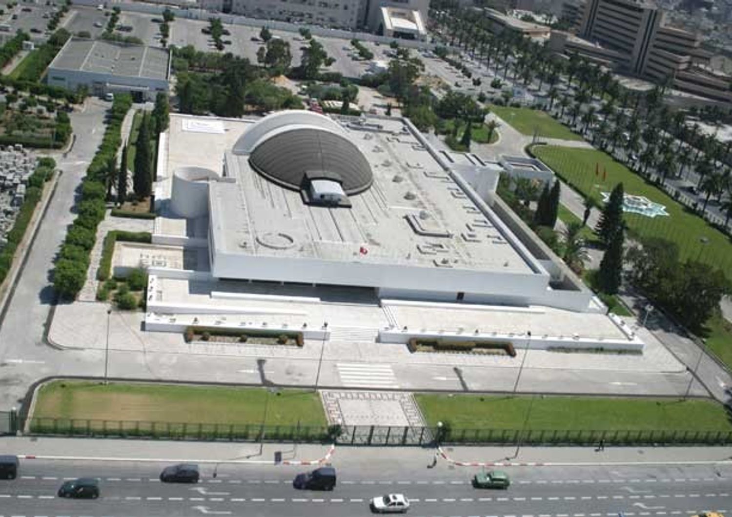 Tunisia - Tunisi, Palazzo dei Congressi (Tunisia 2020)