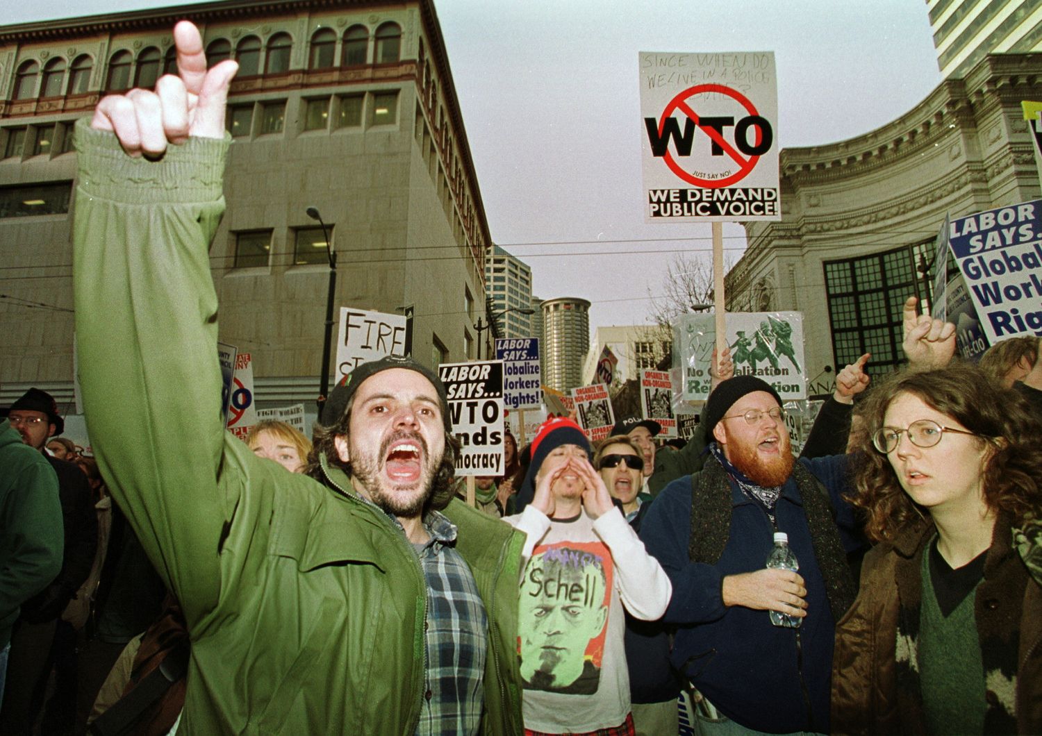 &nbsp;Anti Wto Dicembre 1999 Seattle Proteste No Global