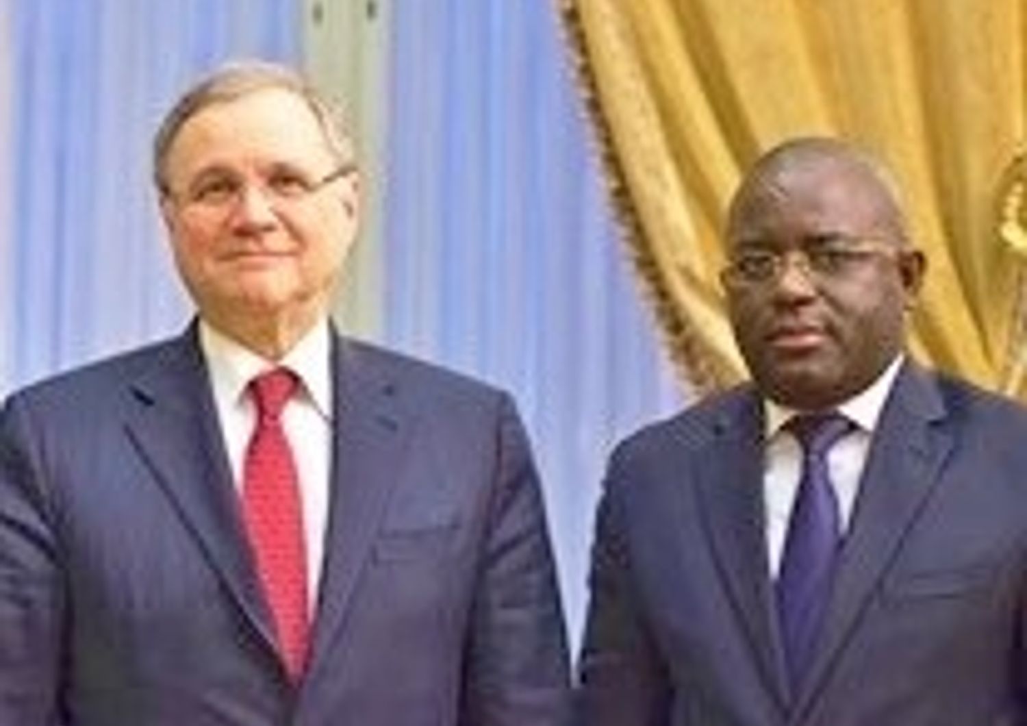 Ignazio Visco e governatore del Banco Nacional de Angola, Valter Filipe&nbsp;(BNA)