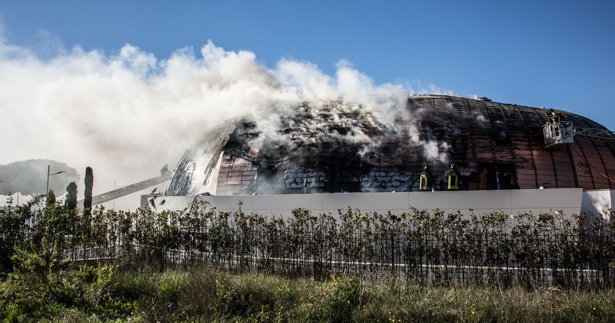 Incendi: Roma, brucia Auditorium in ristrutturazione al Trionfale