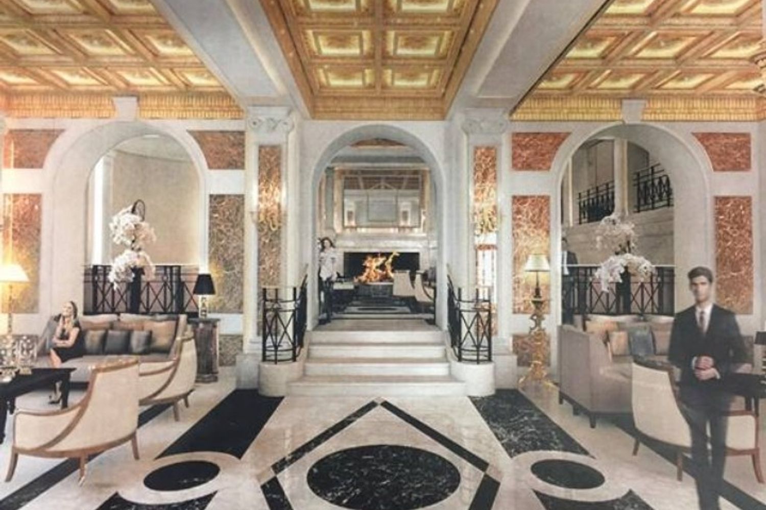 Hotel Eden Roma (foto Monica Setta) 30 novembre 2016&nbsp;