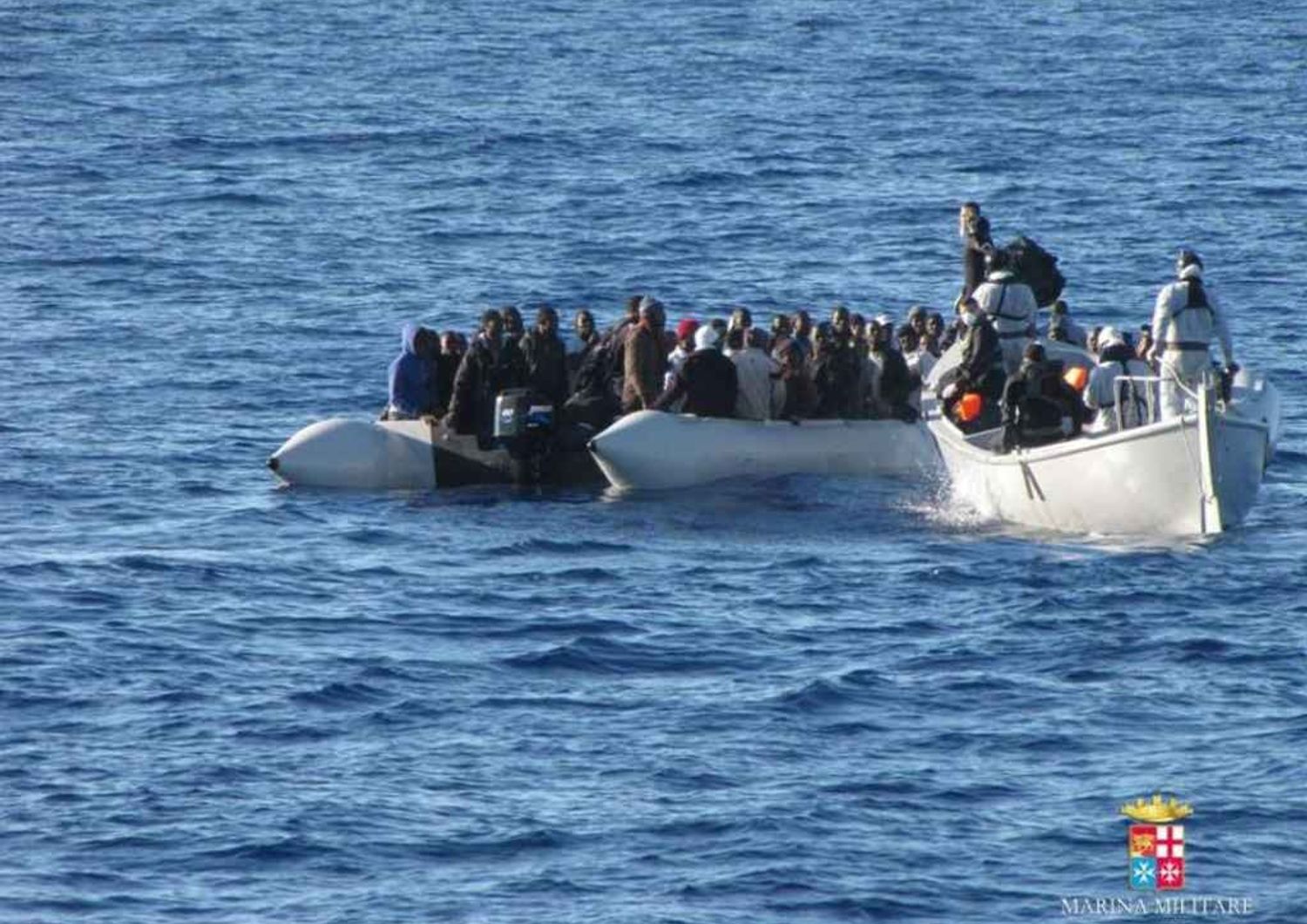 Boat of immigrants rescued off Sicily with 30 dead