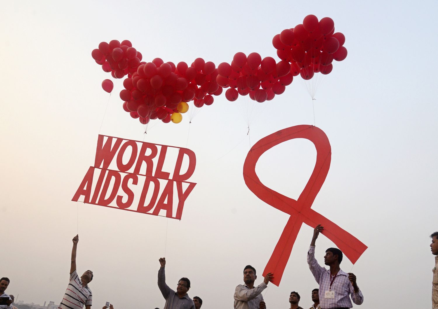 &nbsp;Giornata mondiale Aids (Afp)