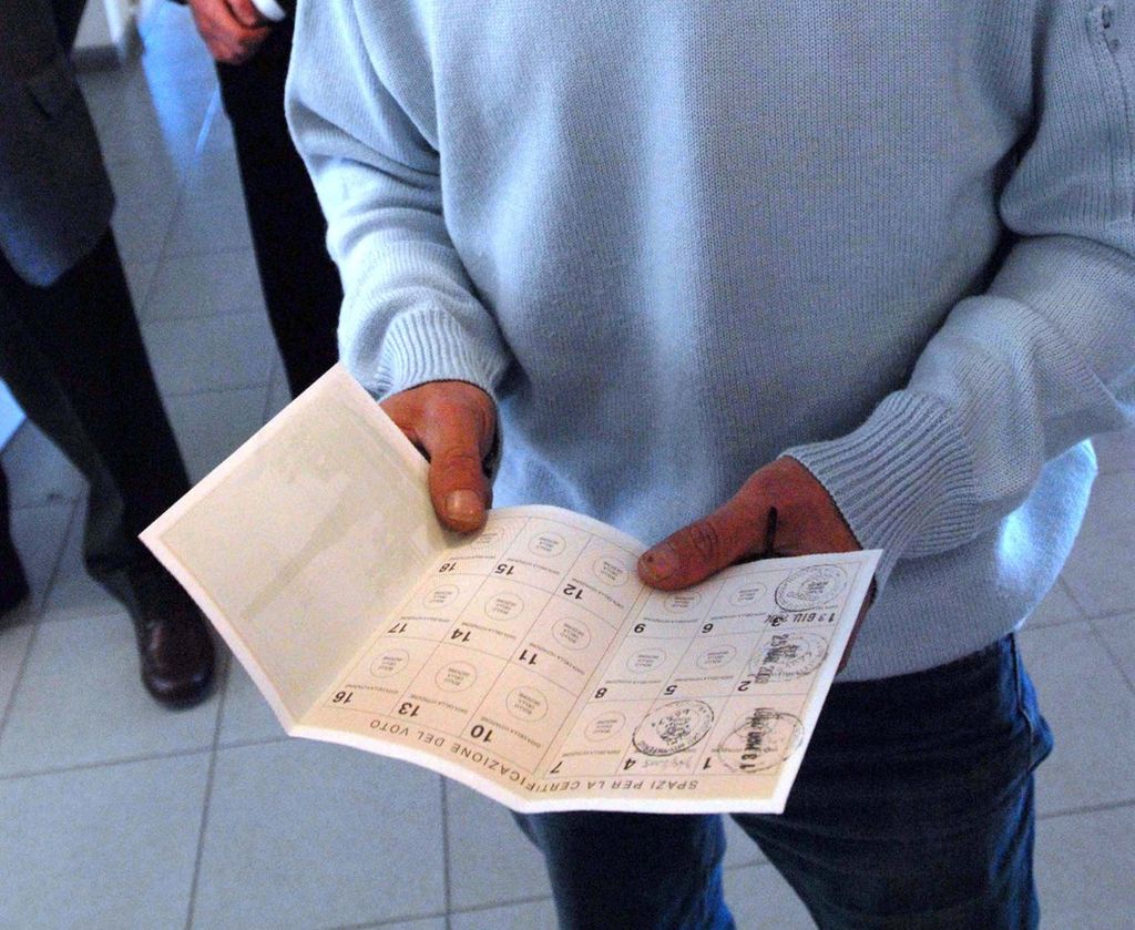&nbsp;Tessera elettorale