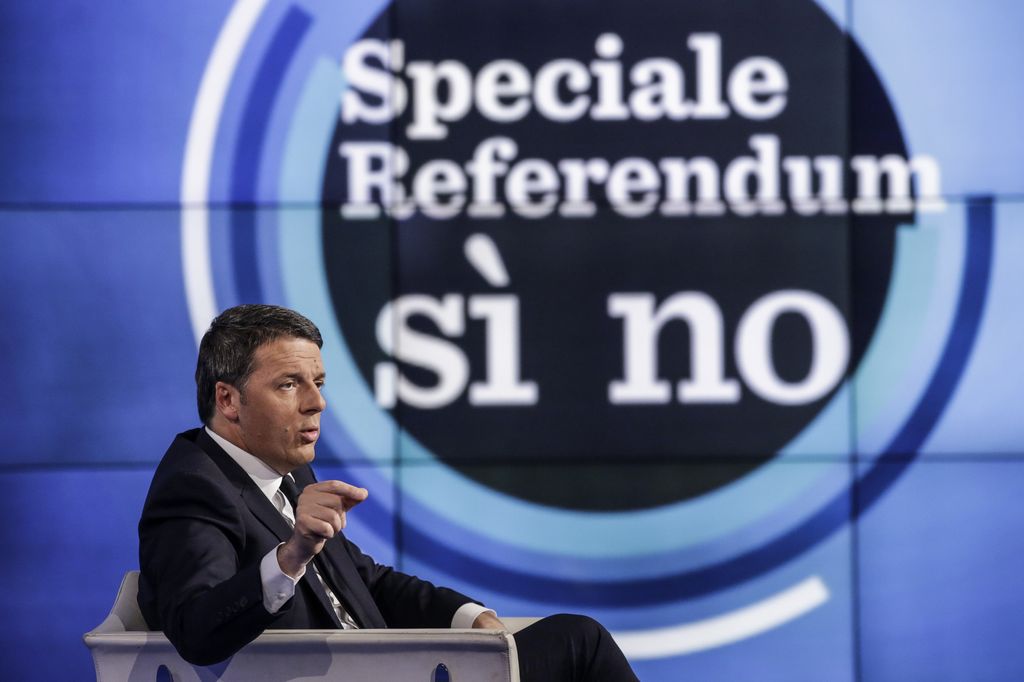 &nbsp;Matteo Renzi a Porta a Porta