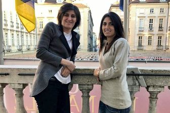 &nbsp;Raggi e Appendino a Palazzo Civico di Torino&nbsp;