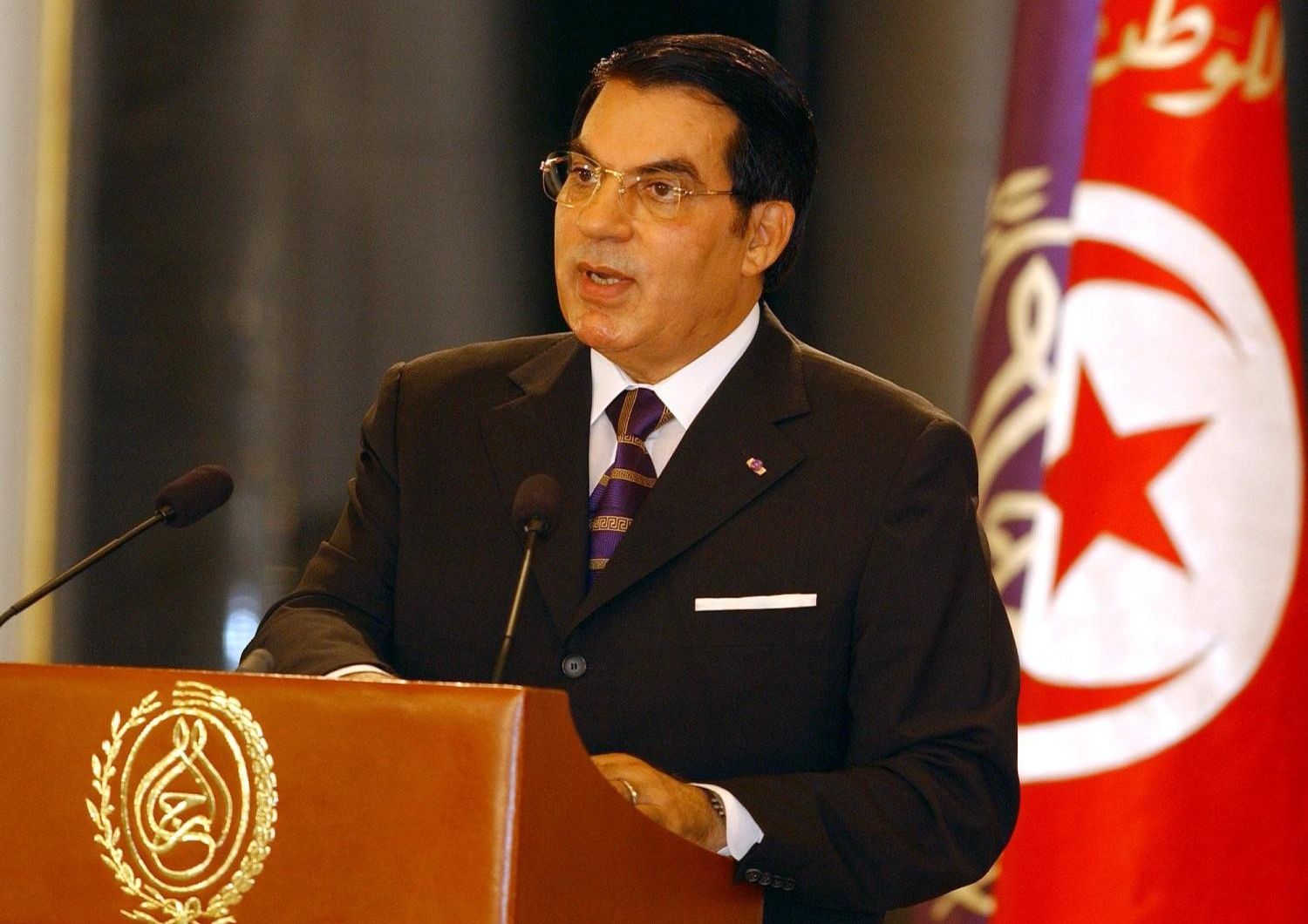 Tunisia l'ex presidente  Zine el Abidine Ben Ali  (afp)